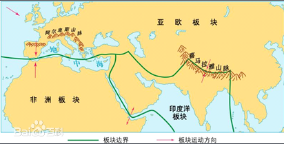 说明:科普：四川、新疆为何多发地震？